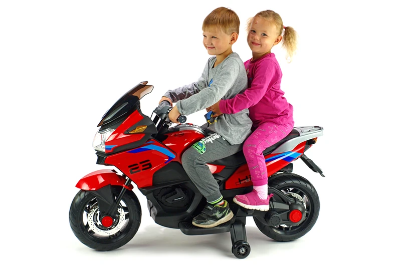 Dvoumístná elektrická motorka pro děti Topspeed